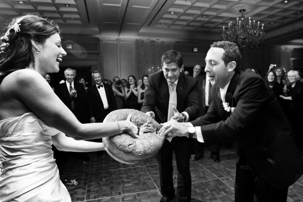 Candid wedding reception photography in Michigan
