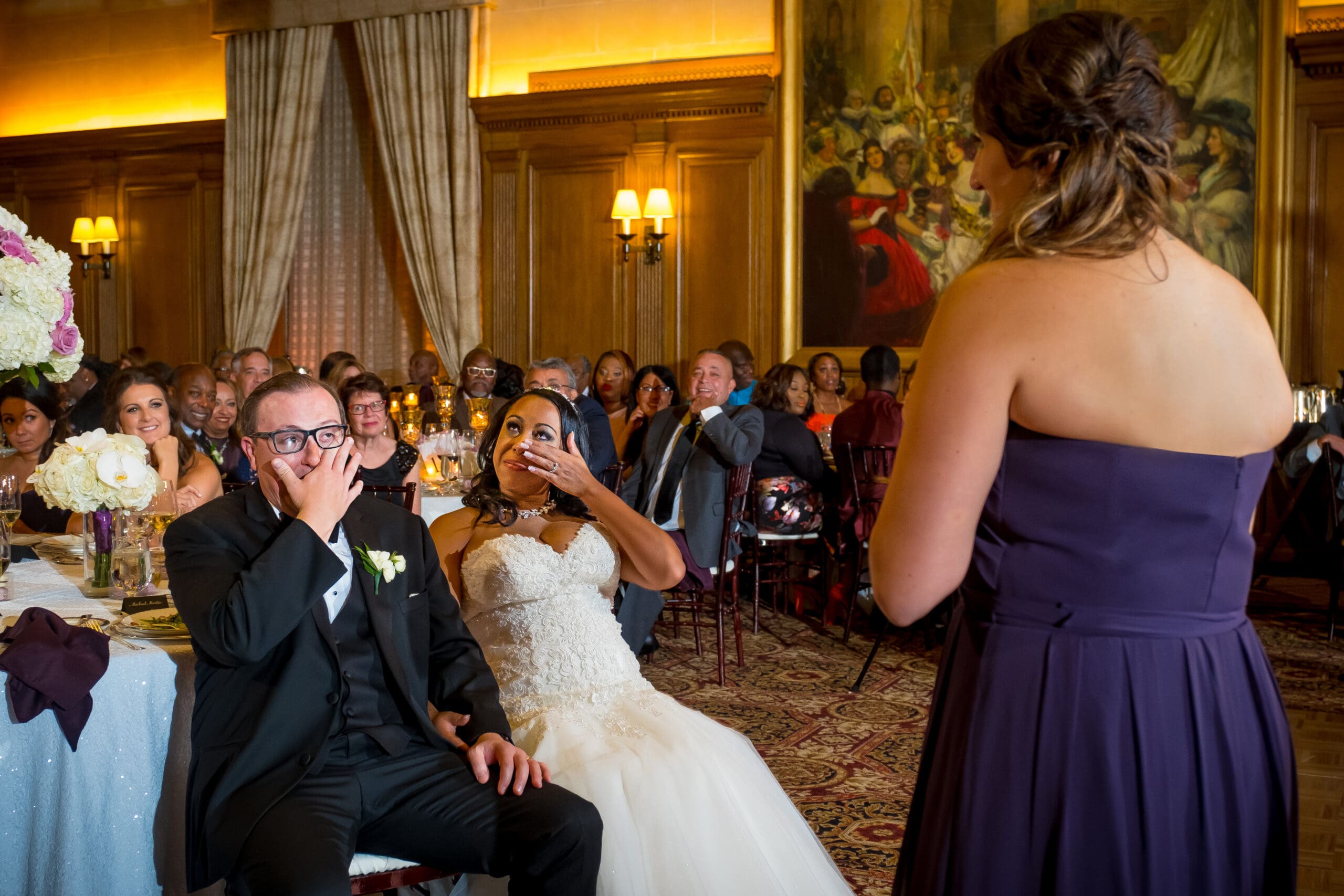 Unposed wedding photos captured as the day unfolds