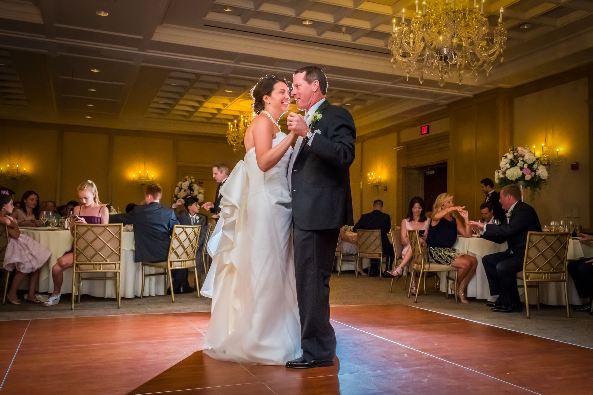 Bridal preparation suite at Townsend Hotel