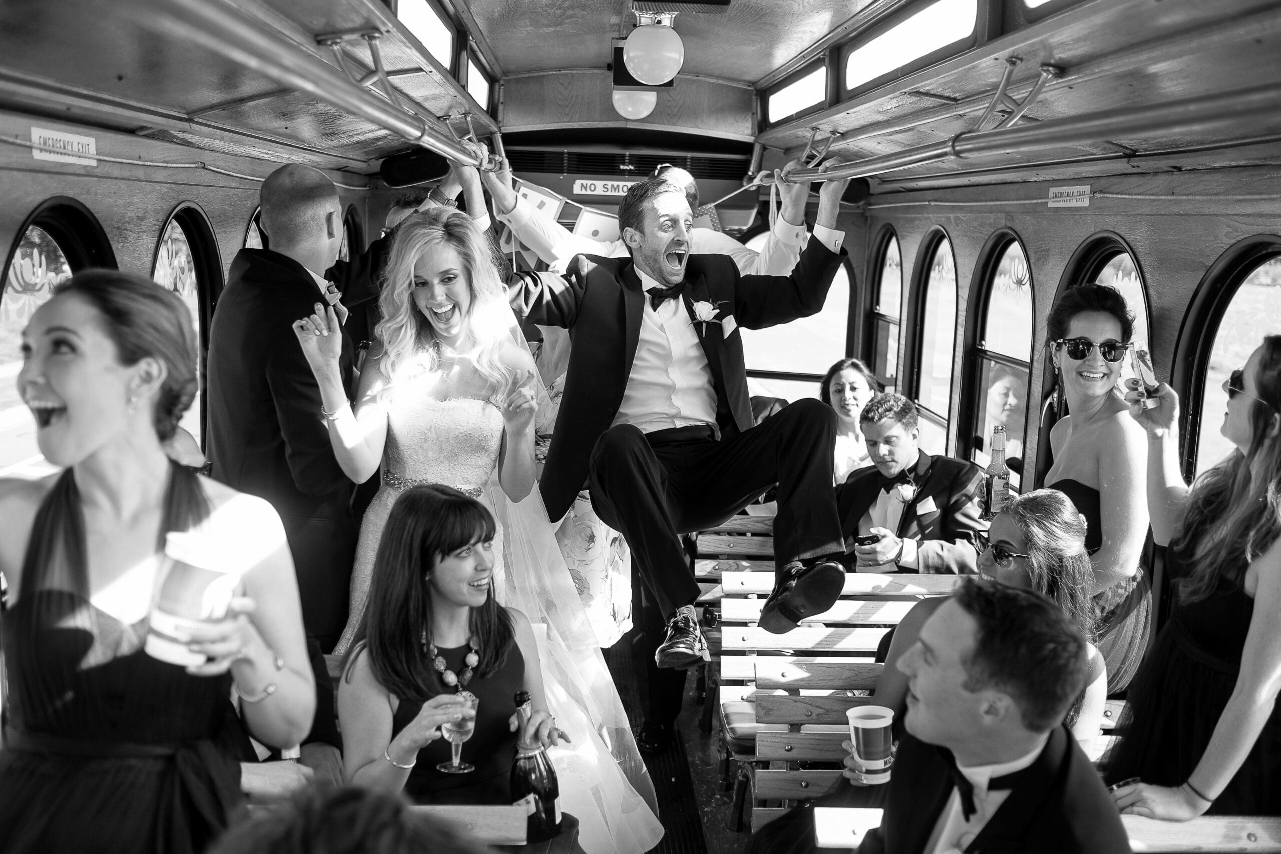 Guests listening during emotional wedding speeches