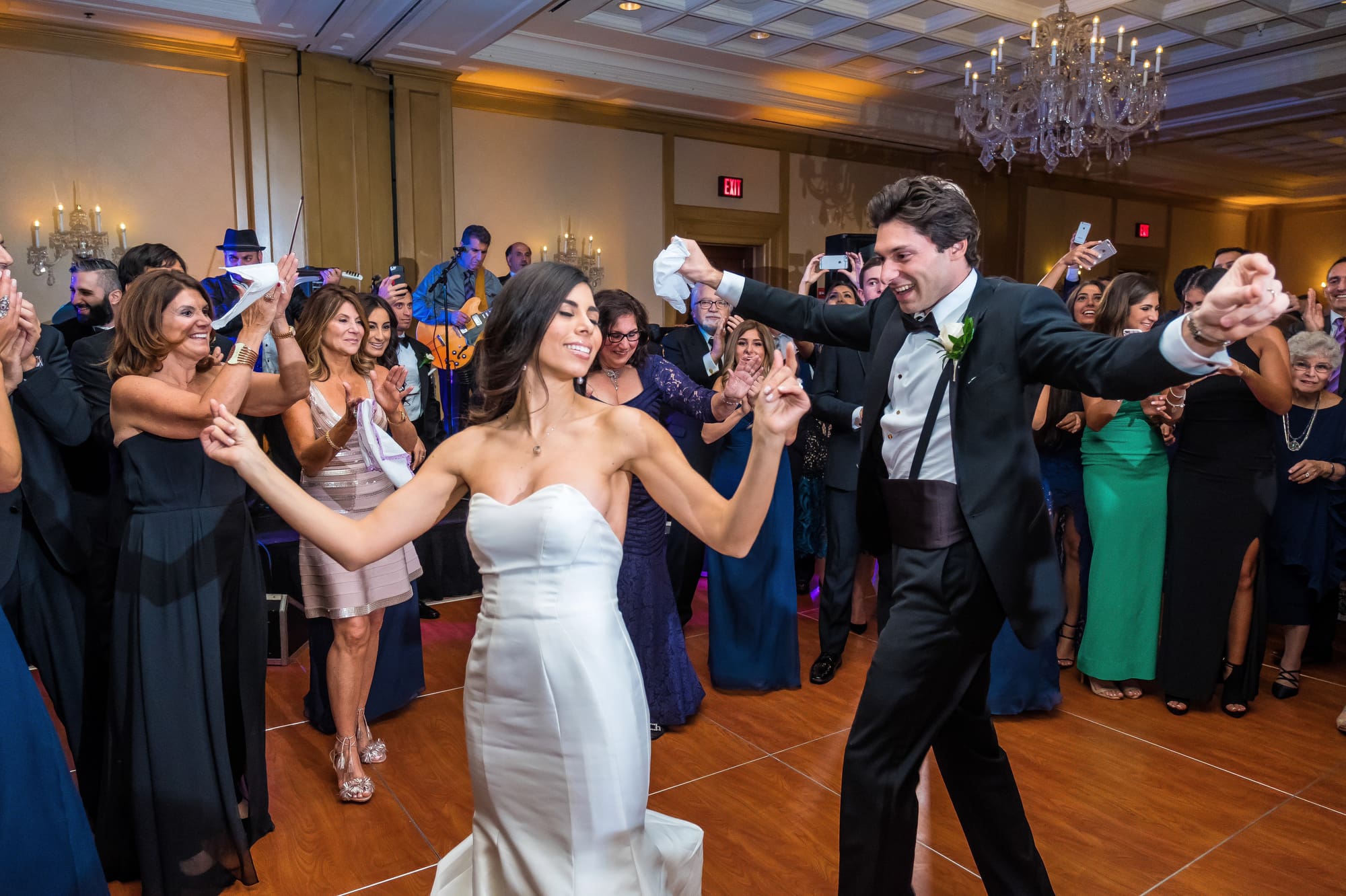 Townsend Hotel ballroom architecture during reception
