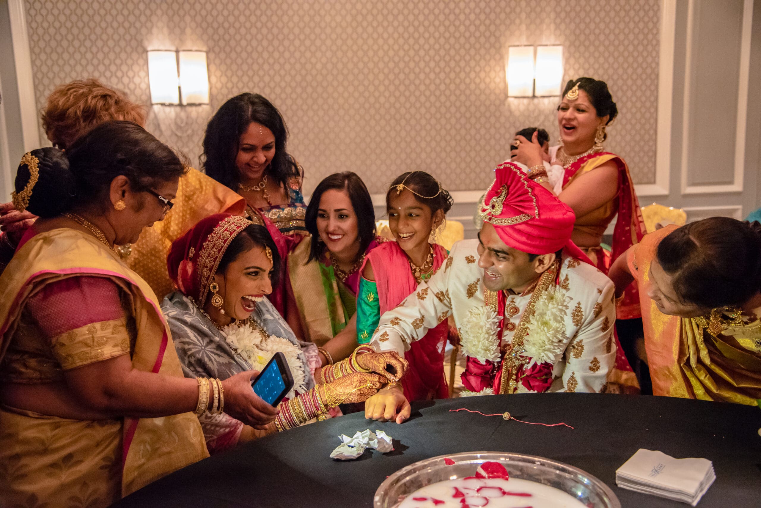 Traditional Indian wedding rituals captured in Michigan