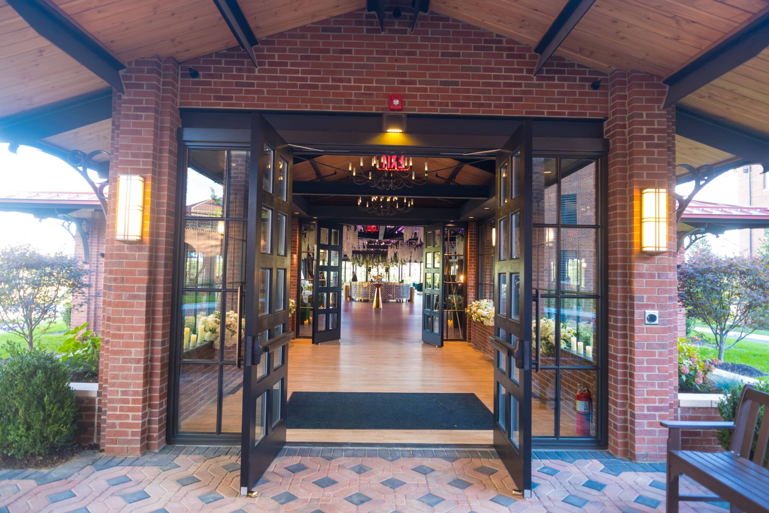 Garden Pavilion reception space at Saint Johns Resort weddings