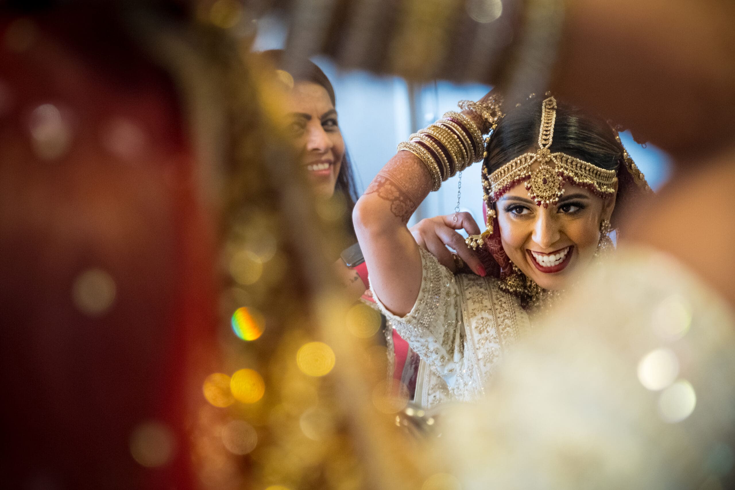 Groom’s procession during Indian wedding festivities