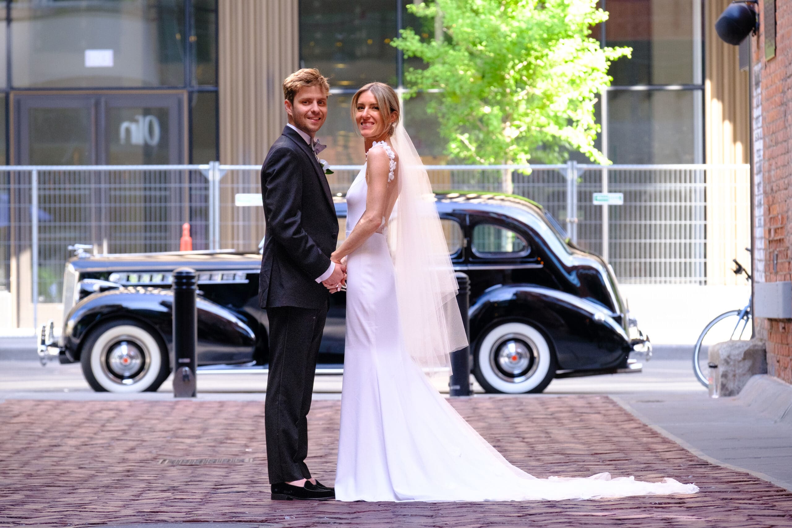 Ann Arbor outdoor wedding ceremony