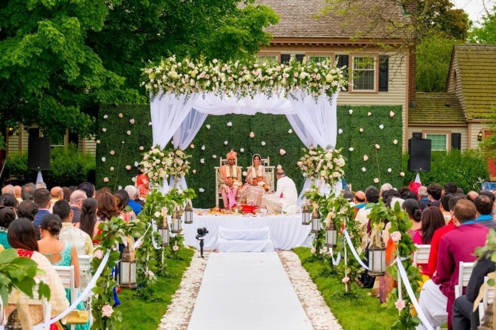 Cultural wedding celebration in Detroit